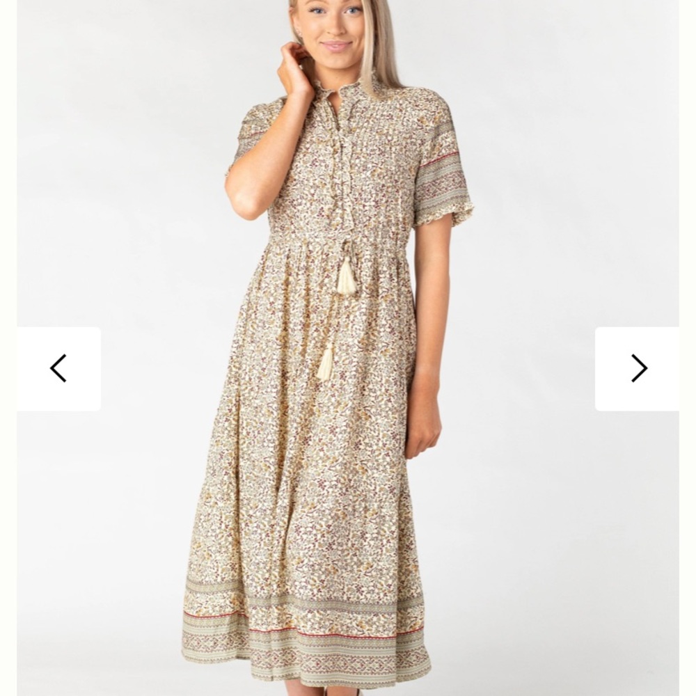 Brass & Roe “MIDI Stroll” dress Small